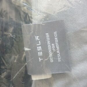 Tesla Men's Shirt Sleeve jersey polo size 3X light Grey